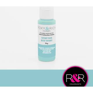 Farvet kakaosmør - Tiffany Blue 78 g - Roxy & Rich Artist Collection