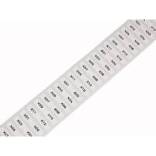 Wago Polyester label 6x15mm, gul