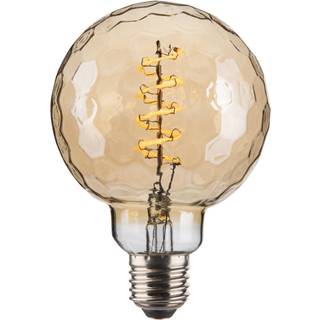 SOMMERUDSALG - Halo Design - E27 LED Lyskilde - COLORS Geo Amber Ø95mm (1-2-3 STEP)