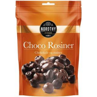 Nordthy Chokolade Rosiner - 125 g