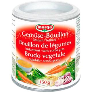 Morga bouillon pulver, fedtfri 150 gr.