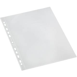 Bantex plastlommer A4 glasklar 0,11mm åben top, 100 stk