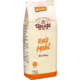 Bauckhof Rismel Fuldkorn Dem. Gl.fri Økologisk - 500 g
