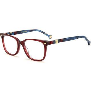 Carolina Herrera CH 0047 XAE 52 Briller Kvinder Krystalklar - Transparent Dark Burgundy - 52mm