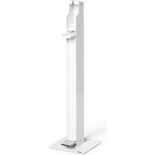 Durable håndsprit gulvstander dispenser med fodpedal hvid