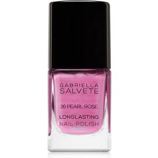 Gabriella Salvete Longlasting Enamel Langtidsholdbar neglelak Med perleglans Skygge 36 Pearly Rose 11 ml - 11 ml