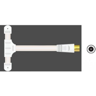 Sinox FM Antenna for Radio. 1.7m. White