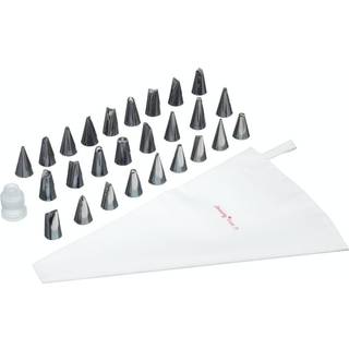 Konditorsprøjtepose med 26 dyser - Kitchen Craft