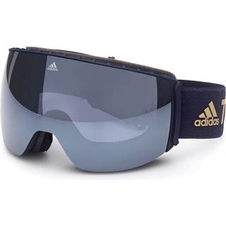 Adidas Sport Unisex SP0053 91C Skibriller Plast Blå Grå Maske Spejlet