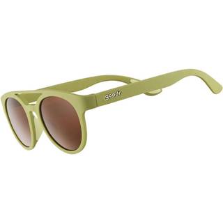 Goodr Fossil Finding Focals Grøn - Polariserede Solbriller til Aktiv Sport, Unisex