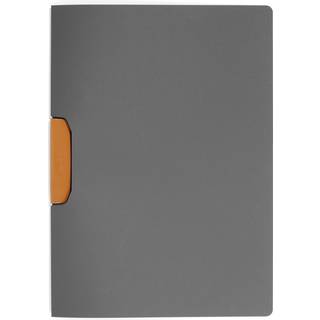Durable Duraswing klemmappe polypropylen A4 grå med orange klemme