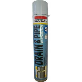 Soudafoam Drain & Pipe brøndskum 750ml gul
