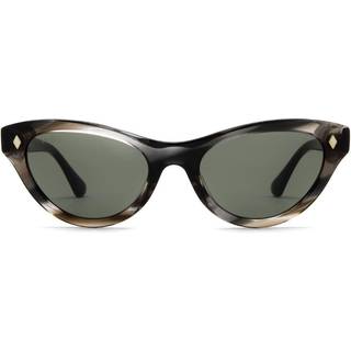 Web Kvinde WE0330 20N Solbriller Acetat Grå Grøn Cat Eye Normal - Grå