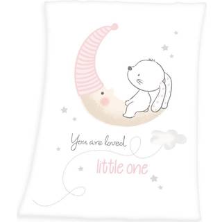 Babybest Lille kanin Fleece tæppe - 75 x 100 cm