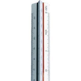 Linex 314 trekantet målestok 1:500:1000:1250:1500:2000:2500
