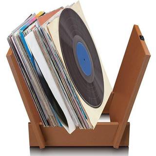 Lenco TTA-040 - Record Storage Rack - Pladespiller Brun