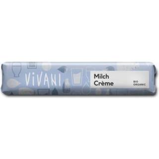 Vivani Mælke Creme Bar Økologisk - 40 g
