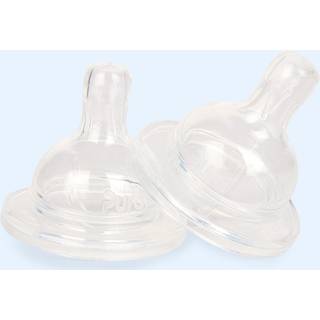 Pura® - Kiki Baby silikone flaskesutter 6+ mdr. 2-pak - Y Fast flow