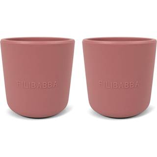 Filibabba Silikone Kop Rose (2 stk)