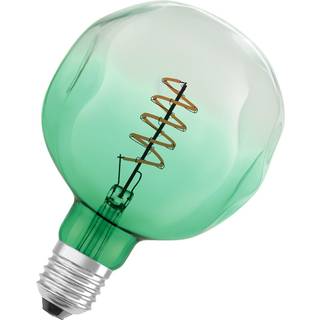 Osram LED pære Vintage 1906 Globe Krøllet Spiral Filament 4,5W/816 (18W) Grøn Dæmpbar E27