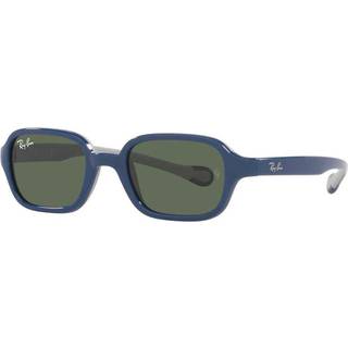 Ray - Ban Børn RJ9074S 709671 Solbriller Injiceret Blå Grøn Firkantet Normal