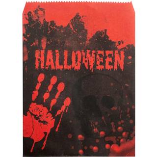 Halloween slikposer 8 stk. - Bloody Hand