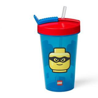 LEGO TUMBLER WITH STRAW ICONIC CLASSIC