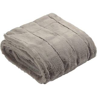 Paoletti Riva Paoletti Grey Empress Faux Fur Throw