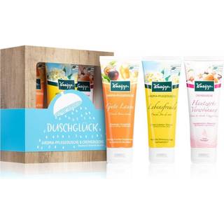 Kneipp Hudpleje Pleje af brusebad Bruselykke Gavesæt Plejende aroma-showergel Godt Humør 75 ml + Showercreme Glad Hud 75 ml + Plejende aroma-showergel Livsglæde 75 ml 1 Stk. (49,00 kr / 1 stk.) - 1 Stk.