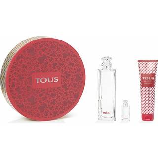 Tous Gavesæt 90ml EDT Spray + 150ml Body Lotion + 4.5ml EDT + Metal Tin