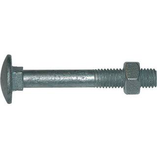 NKT bræddebolt m/møtrik M6x60 100stk/pk duramax 139135 maxipak