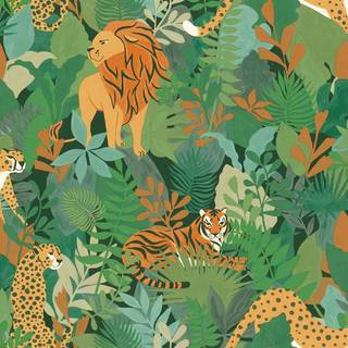 Albany Wallpaper Animal Kingdom 13071