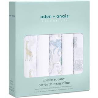 Aden + Anais aden + anais Natural History Essentials Muslin Squares 5 Pack
