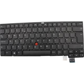 Lenovo Darfon - Bærbar tastatur - til udskiftning - Engelsk - UK - Sort