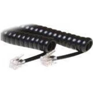 MICROCONNECT RJ10-RJ10 1,5M M/M Black
