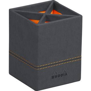 Rhodia rama blyantholder læder - Titanium