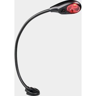 Kortlampe Hella Flexi Chart Table Lamp, LED, 9 - 31 V, 2 W, med rød / hvid lys + dæmpfunktion, til væg/bordmontering