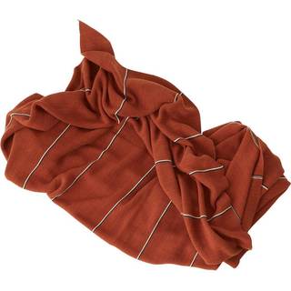 OYOY Rivi tæppe 134x184 cm Nutmeg
