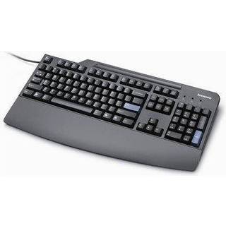 Lenovo PC keyb black USB Englis - Tastatur - Engelsk - Sort