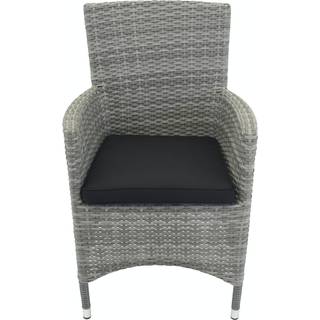 Venture Design Malin spisestuestolsdyna Sort 43 x 48,5 cm