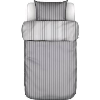 Eksklusiv Dobbelt sengetøj fra MARC O`POLO - CLASSIC STRIPE BLACK 2x2