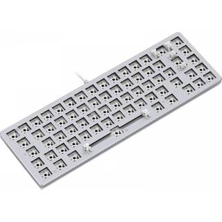Glorious GMMK 2 - Compact 65% - Barebone - ISO - White - Gaming Tastatur - Uden Numpad - Universal - Hvid