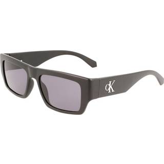 Calvin Klein Unisex CKJ22635S 002 Solbriller Plast Sort Grå Firkantet Normal
