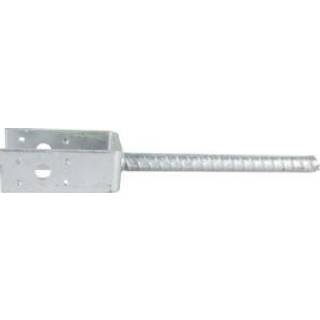 ESSVE 951615 Stolpesko 4 mm, type U, galvaniseret 45 x 40 x 102,5/200 mm