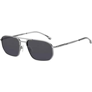 BOSS Boss 1446/S R81/JT 59 Solbriller Mænd Silver - Matte Ruthenium Silver - 59mm