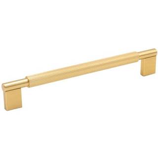 Beslag Design Arpa greb, 192 mm, børstet messing