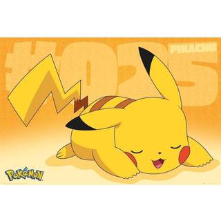 ABYstyle - POKEMON Poster Pikachu Asleep (91.5x61cm) - Plakat