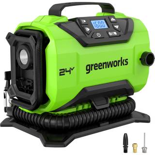Greenworks G24IN Luftpumpe 24V - uden batteri og lader