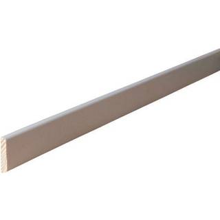 Hornbæk - Hvid 5x33x3000 mm Vægliste fyr - Hornbæk