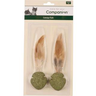 Companion Nature Catnip Fish med fjer | 2 stk.
